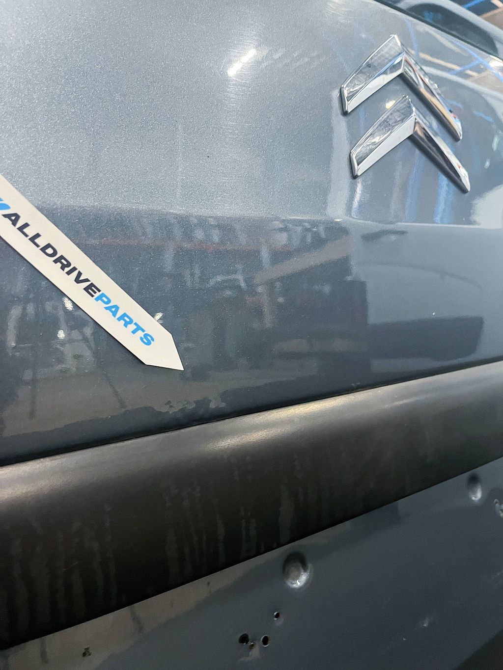 Citroen Berlingo Achterklep EZWD grijs met ruit 8701Y7