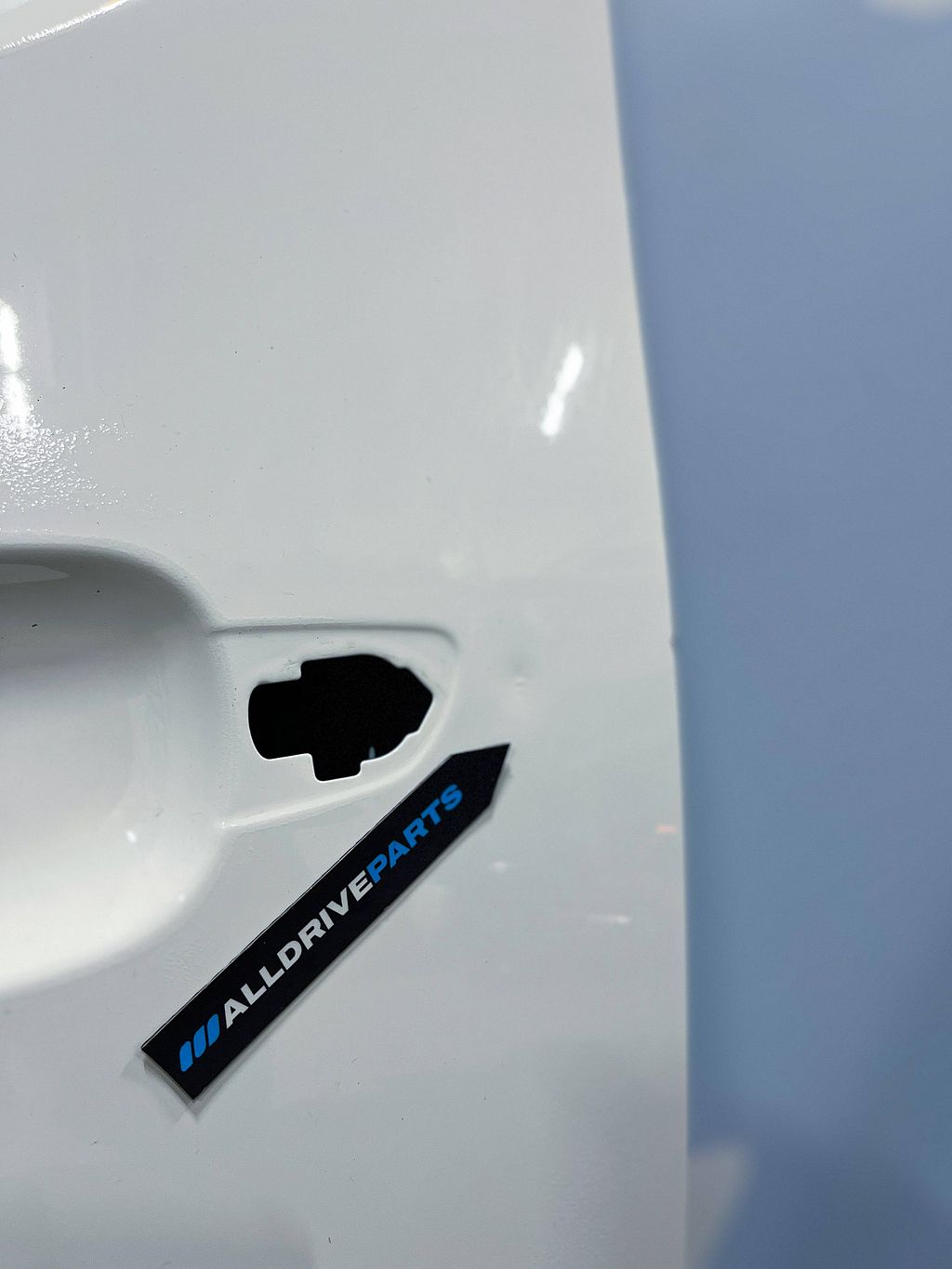 Citroen Berlingo Peugeot Partner voorportier links wit 9856199880