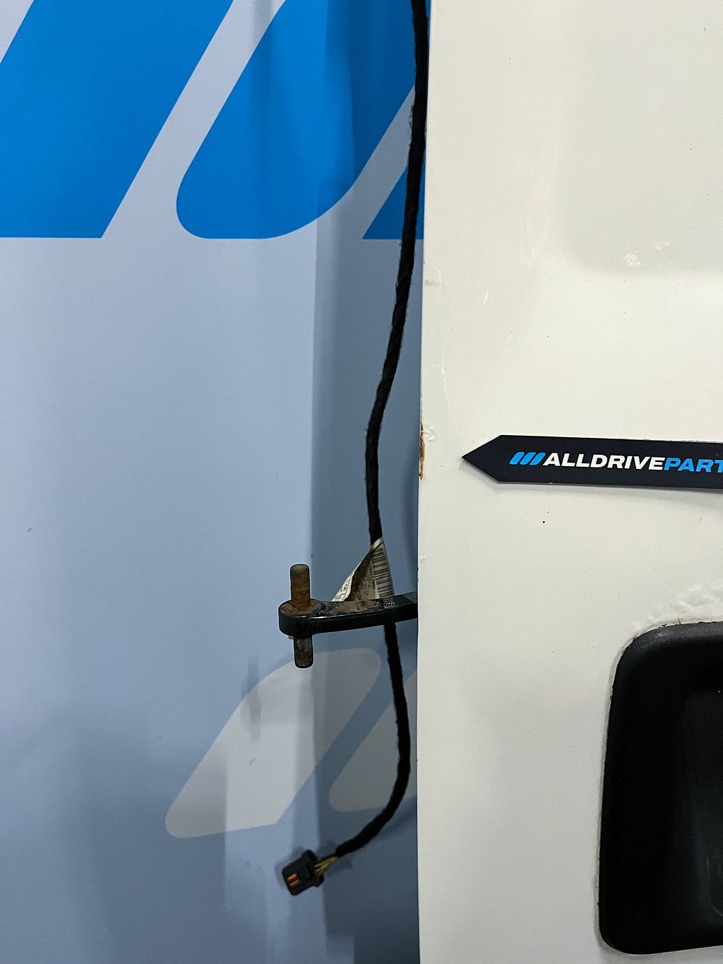 Fiat Doblo Opel Combo Achterdeur links dicht Wit 52109289