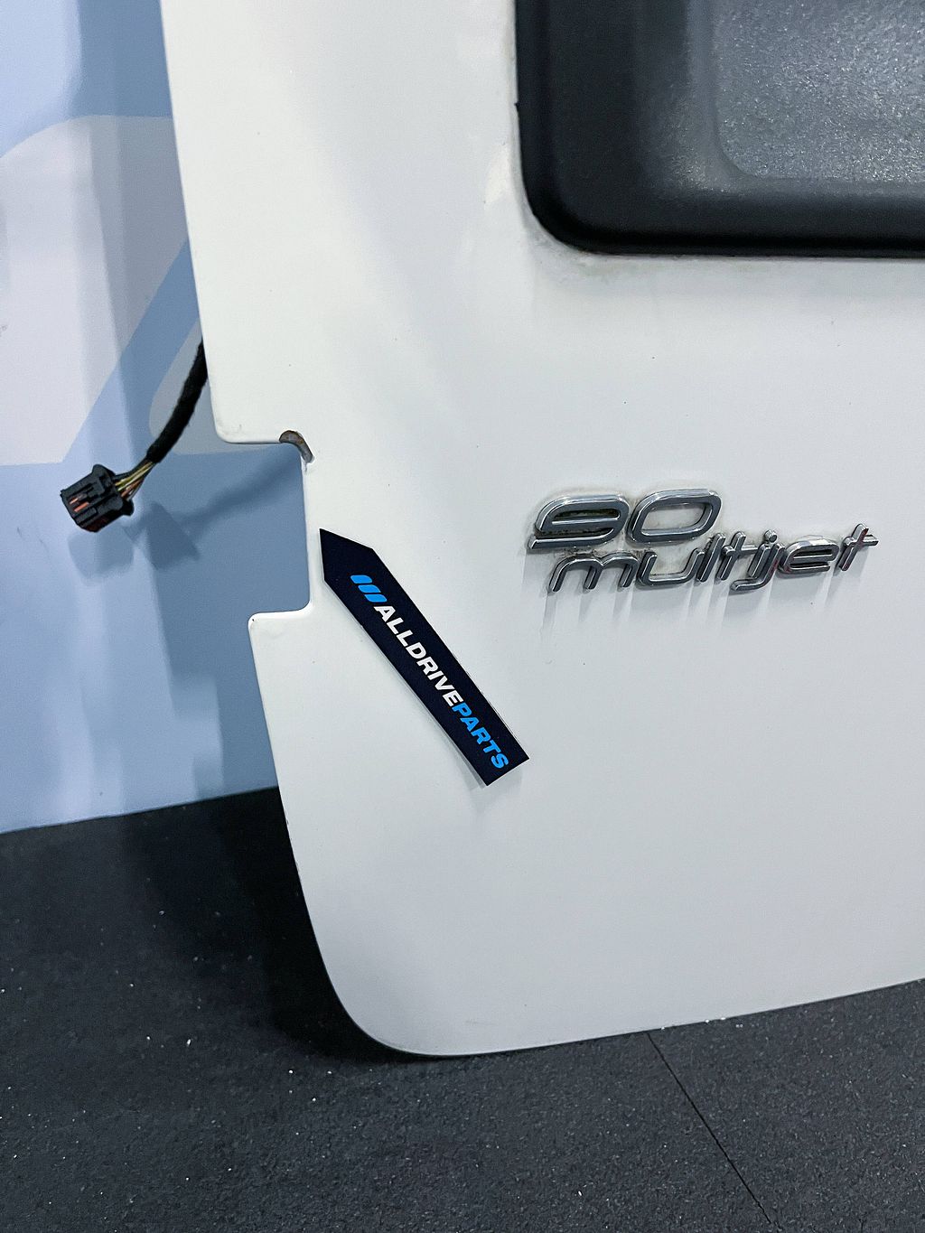 Fiat Doblo Opel Combo Achterdeur links dicht Wit 52109289