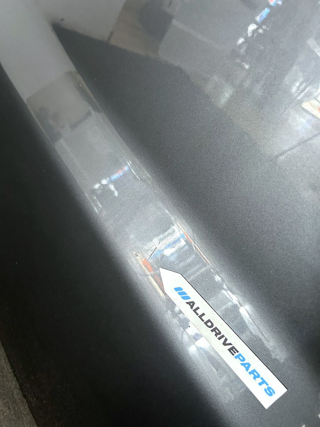 VW Transporter T6 achterdeur rechts donkergrijs LR7H