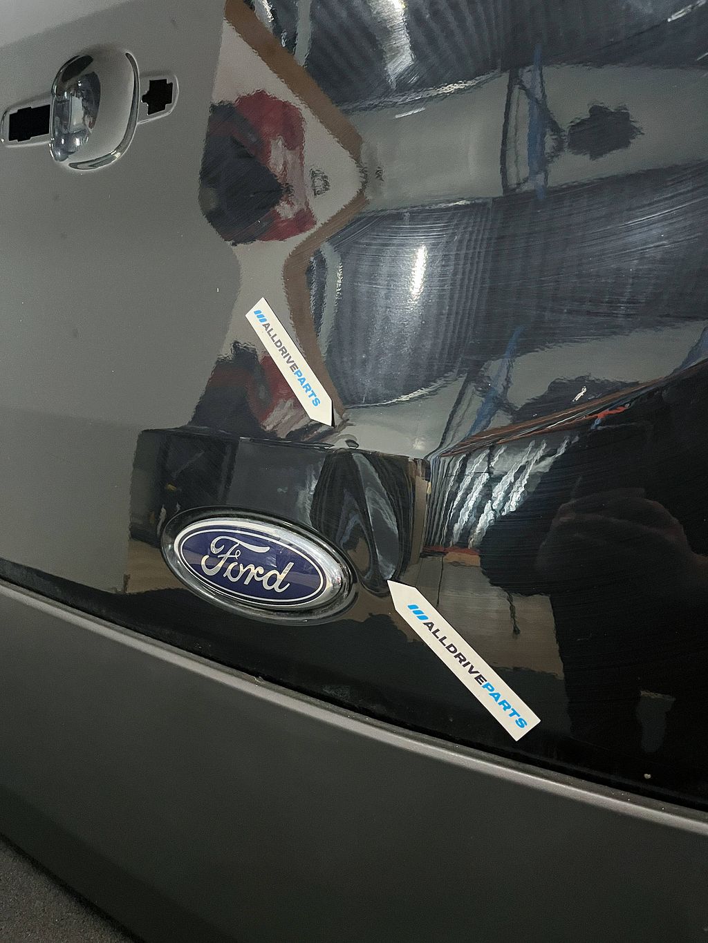 Ford Transit Achterdeur rechts dicht zwart H2 BK31V40026CD
