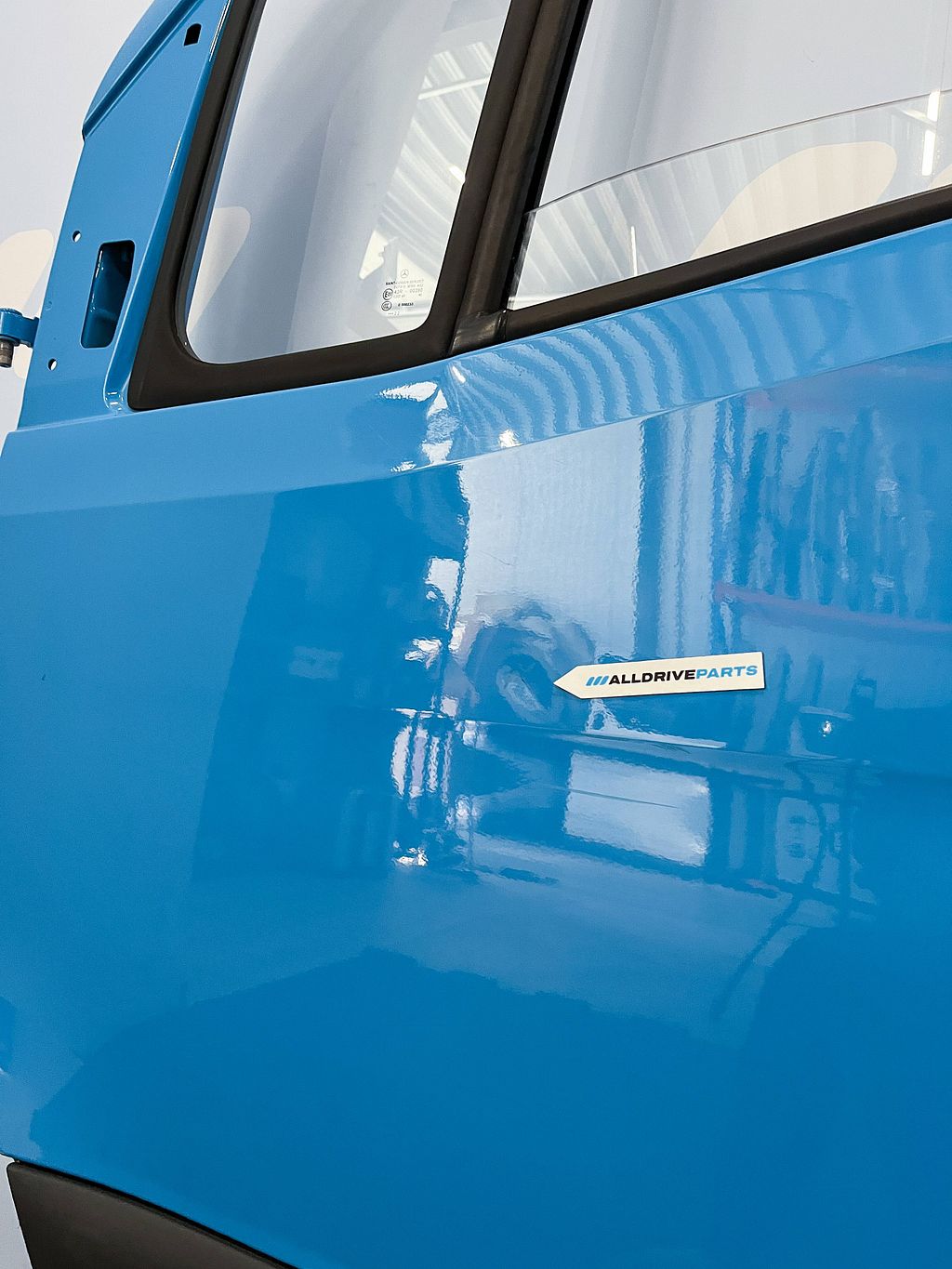 Mercedes Sprinter W907 portier deur links blauw A9107202400