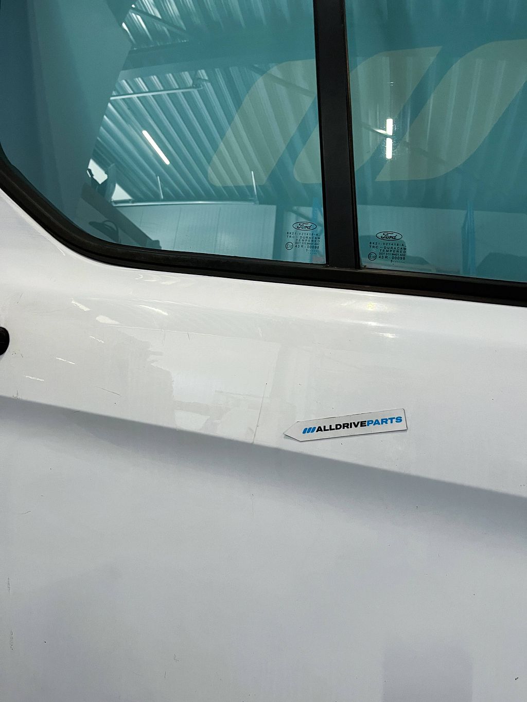 Voorportier rechts Ford Transit custom wit PGK21V20124HA