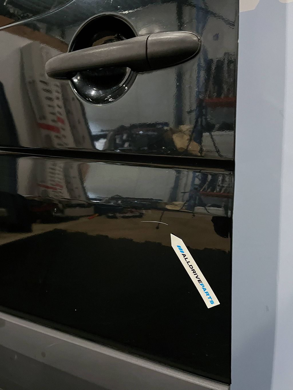 MB Mercedes Sprinter W906 Schuifdeur rechts zwart dicht H2 