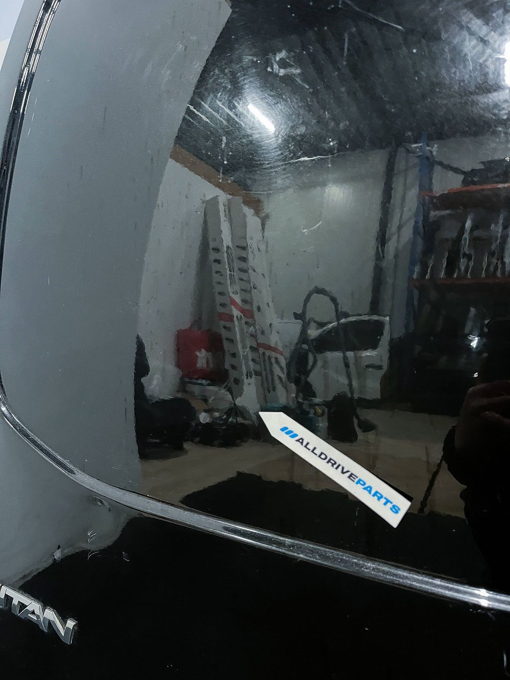 Mercedes Benz Citan Achterdeur links zwart dicht A4157400001