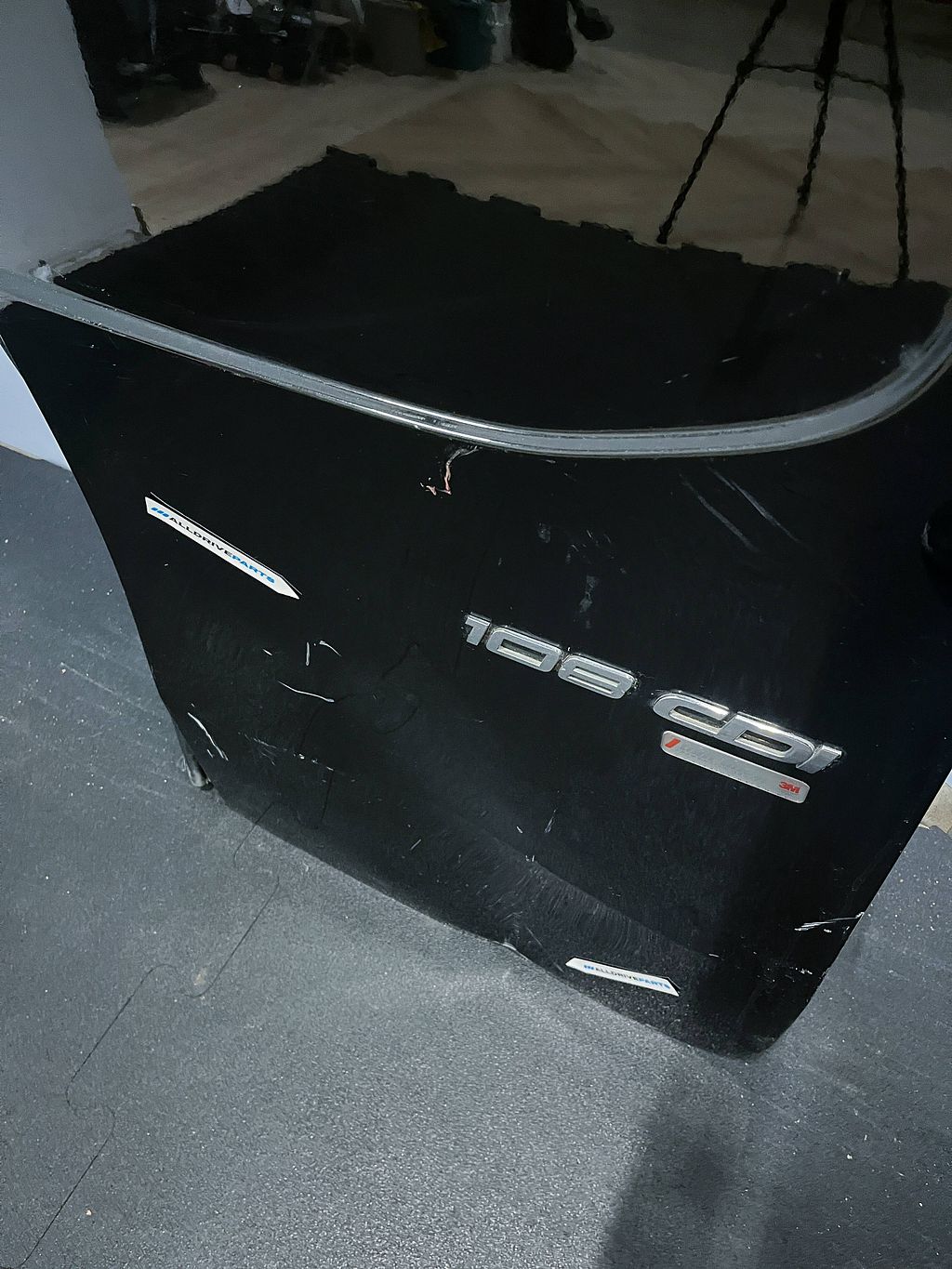 Mercedes Citan Achterdeur rechts zwart dicht A4157401300