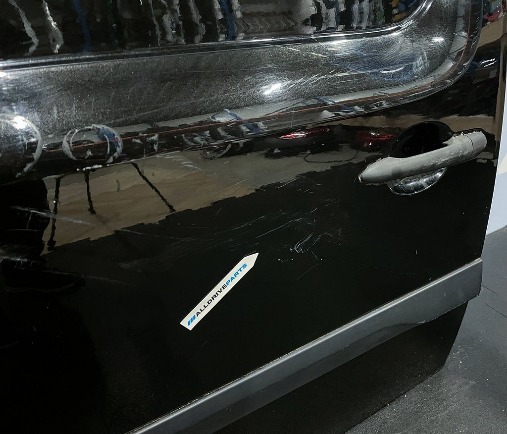 Mercedes Citan schuifdeur rechts zwart dicht A4157302400