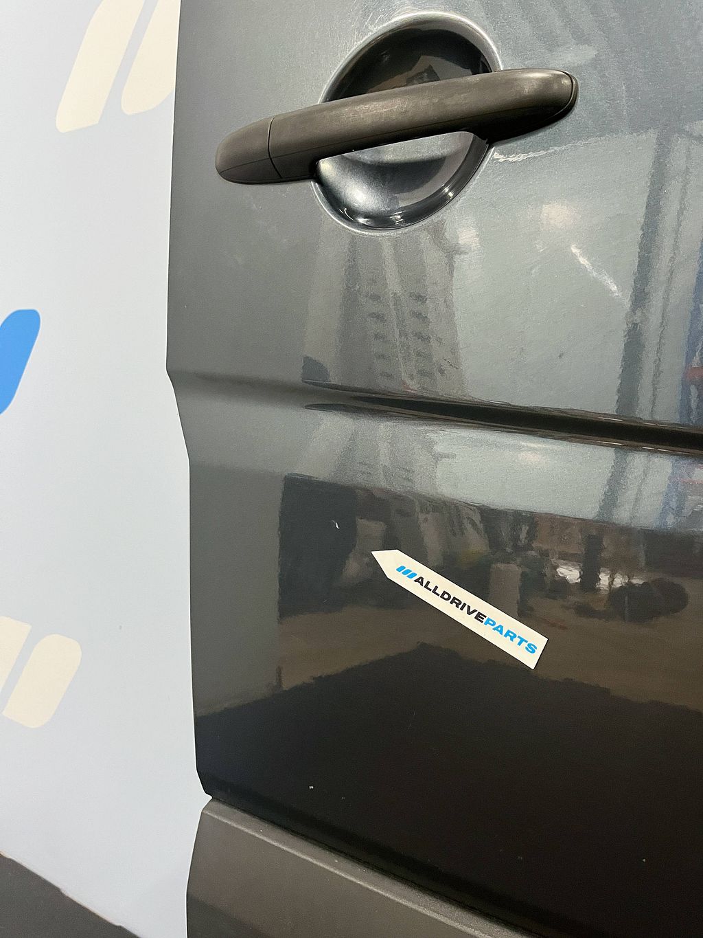 Mercedes Sprinter W906 Portier deur rechts grijs A9067200105