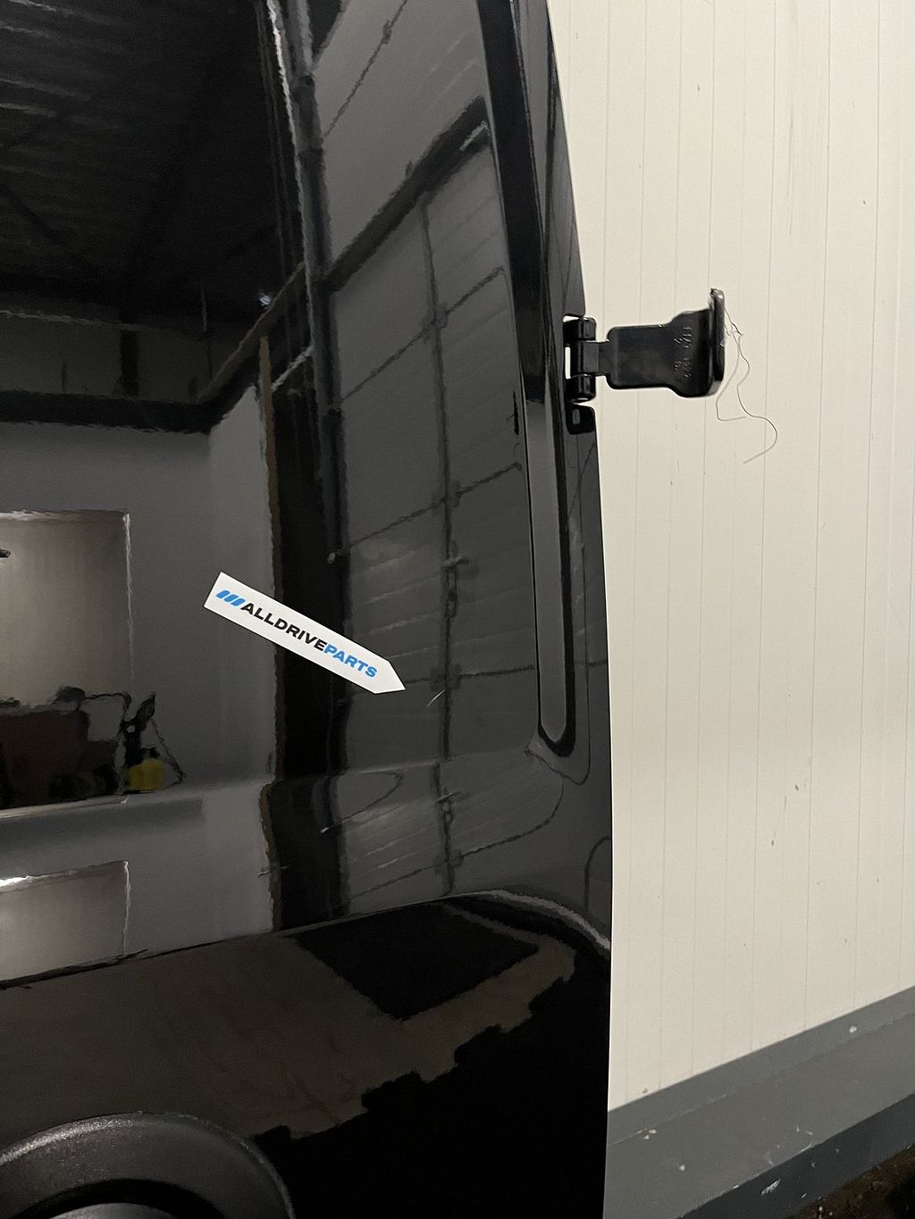 Opel Combo Fiat Doblo Achterdeur rechts dicht zwart 95531354