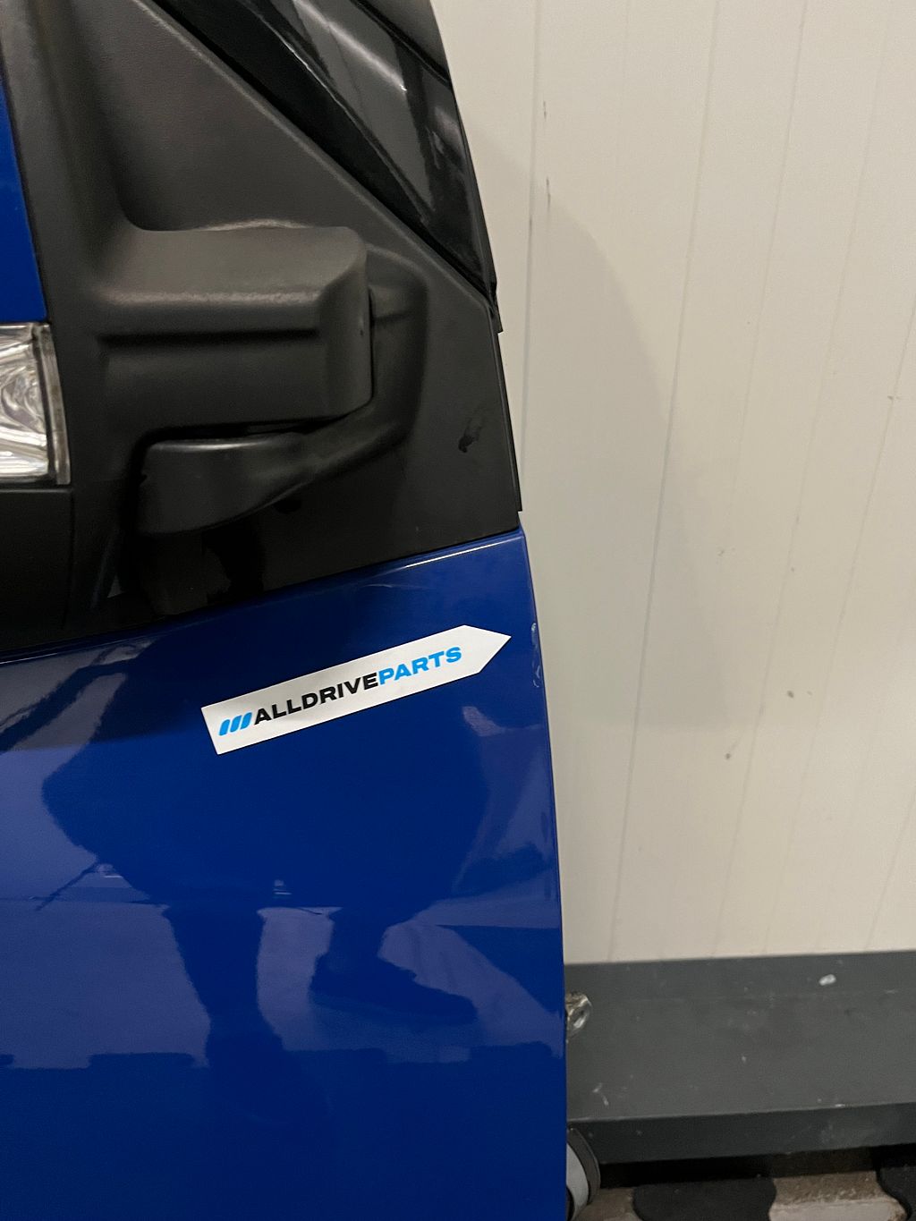 Opel Combo / Fiat Doblo Voorportier rechts blauw 95519731
