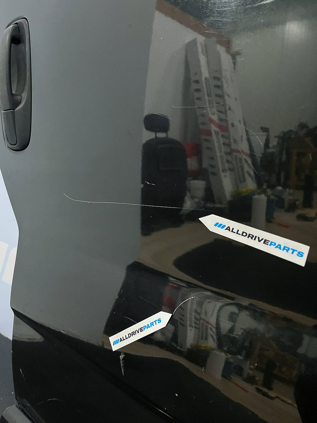 Opel Vivaro Renault Trafic Voorportier rechts zwart 93194148