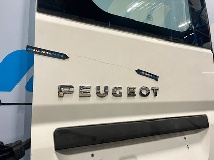 Peugeot Boxer Achterdeur links H2 met ruit wit 1617322980