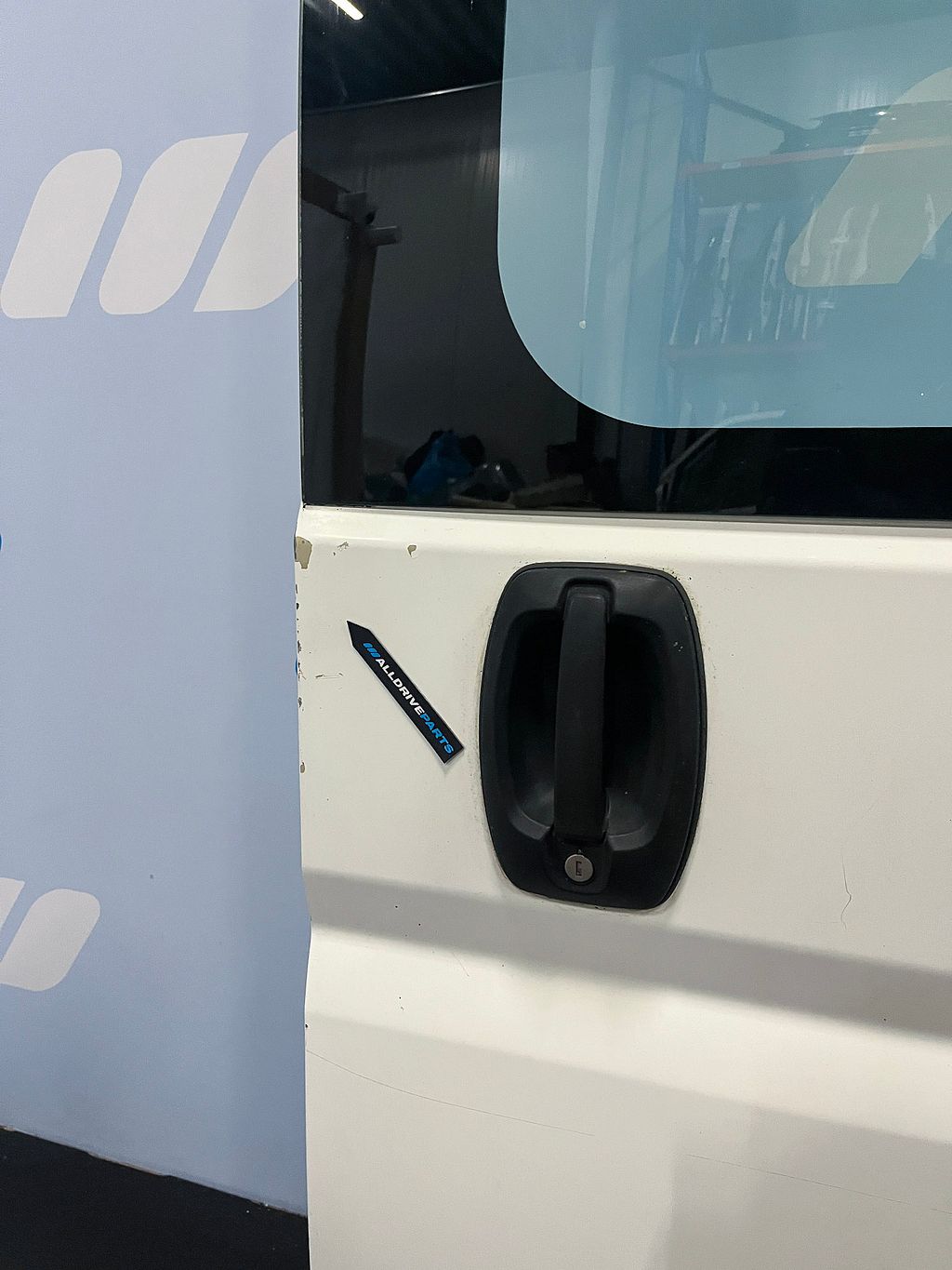 Peugeot Boxer Achterdeur rechts H2 met ruit wit 1617322980