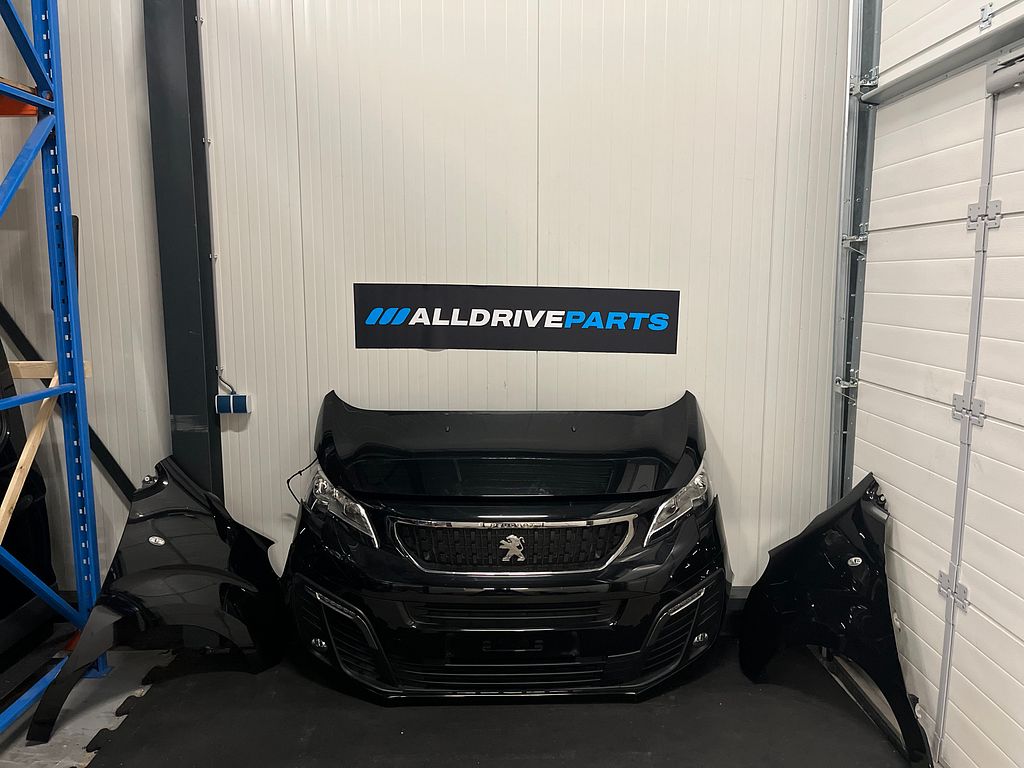 Peugeot Expert Complete Voorkop Voorfront zwart mistlampen