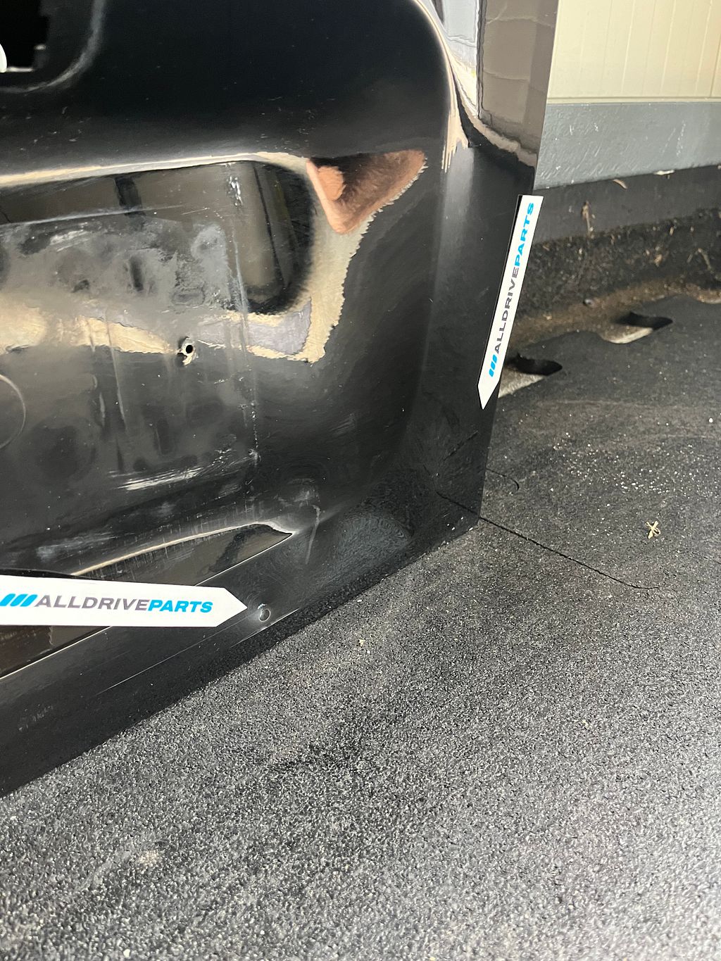 Peugeot Partner Achterdeur links dicht zwart 9820437080