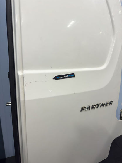 Peugeot Partner achterdeur rechts wit dicht 9820436780