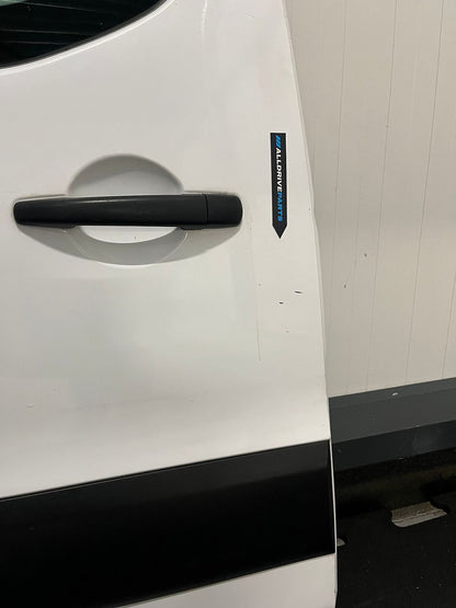 Peugeot Partner Schuifdeur rechts wit met ruit 9831169680