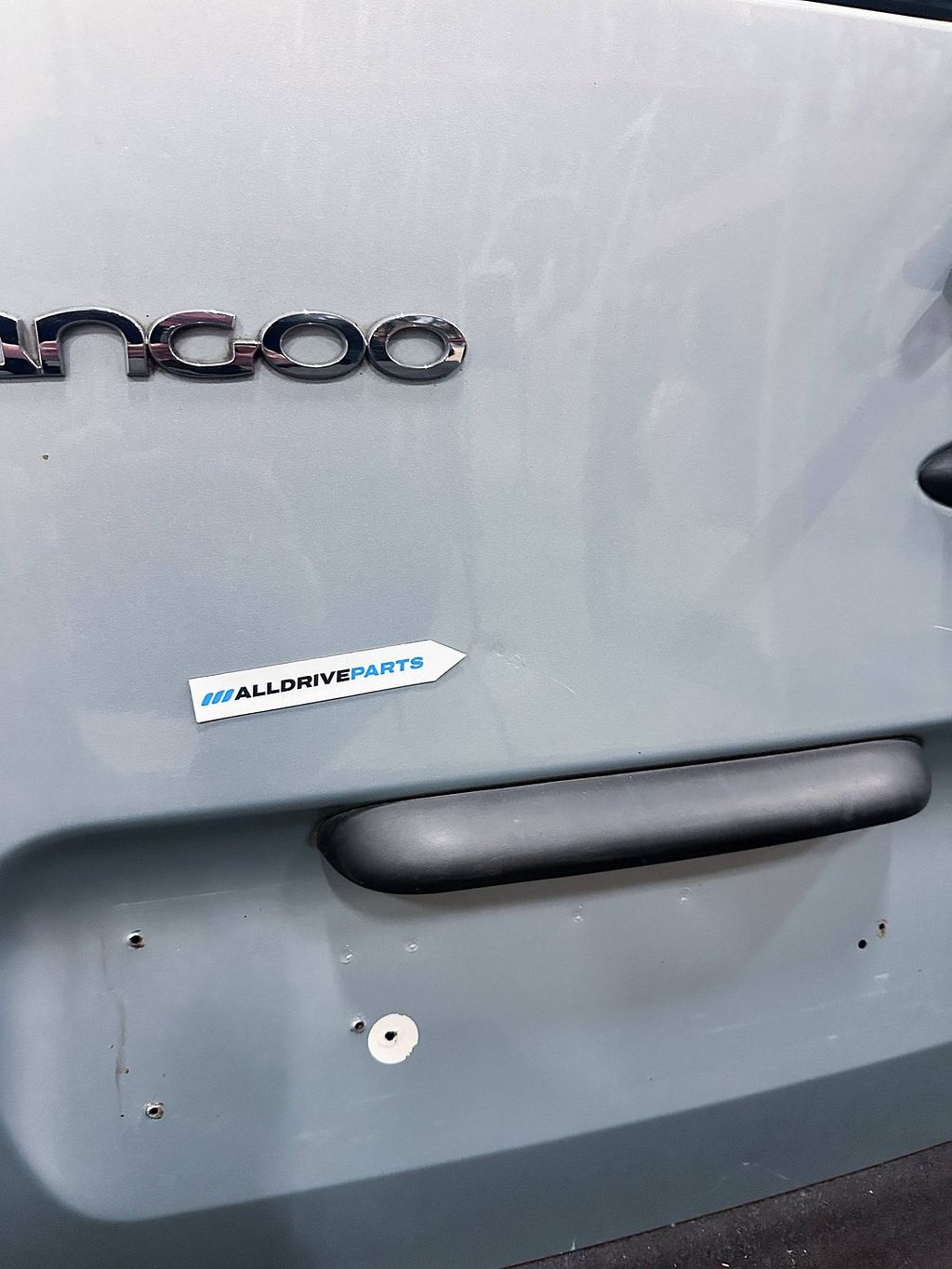 Renault Kangoo Achterdeur links grijs met ruit 7751478138