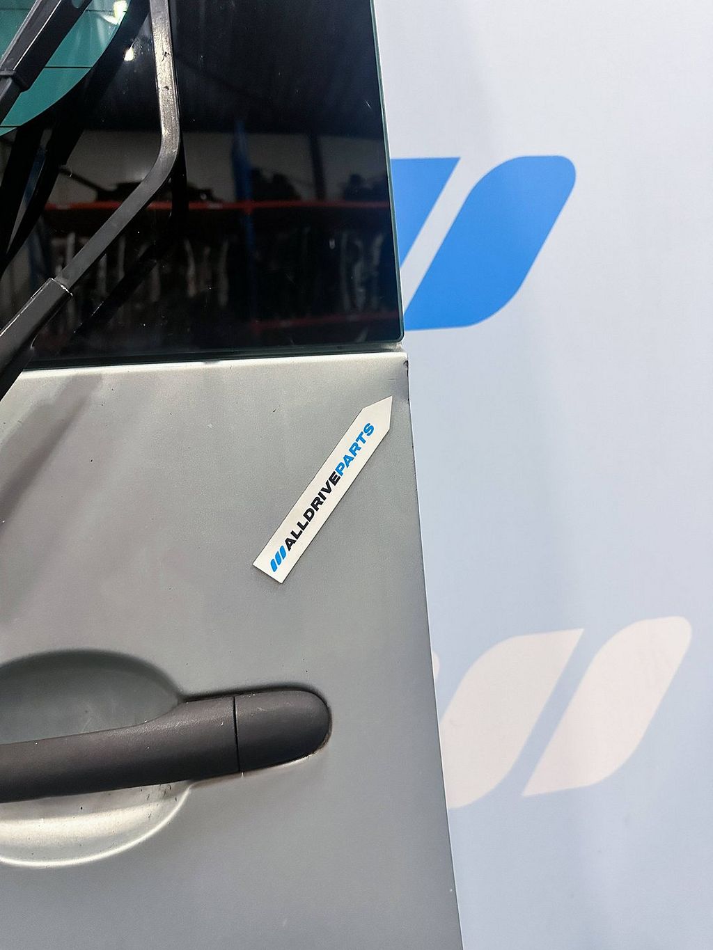 Renault Kangoo Achterdeur links grijs met ruit 7751478138