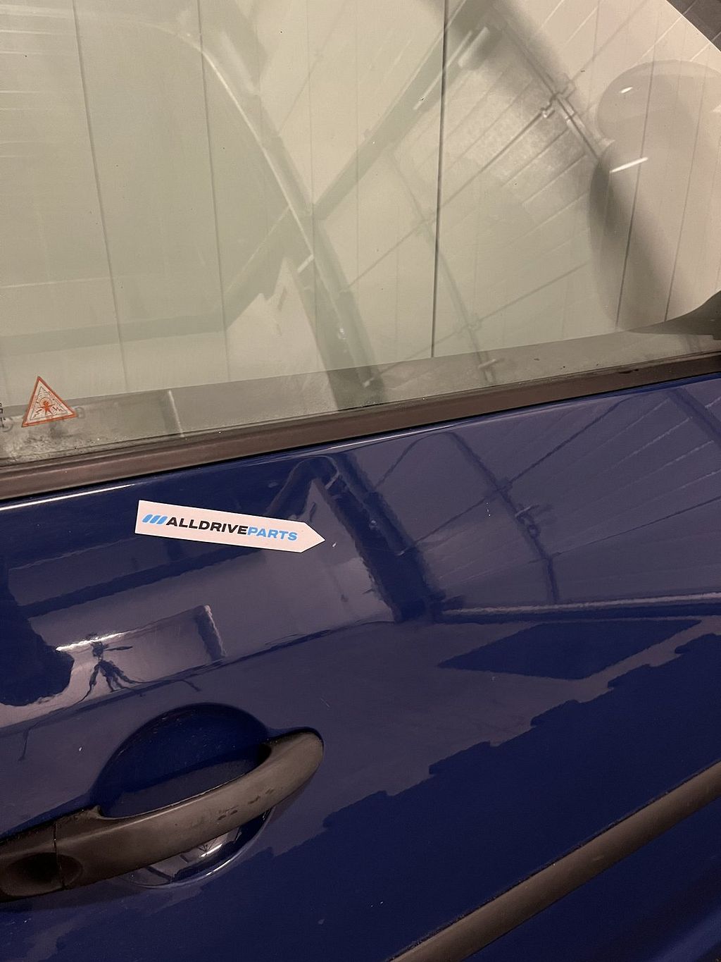 Volkswagen Caddy Voorportier rechts blauw LA5C 2K0831056B