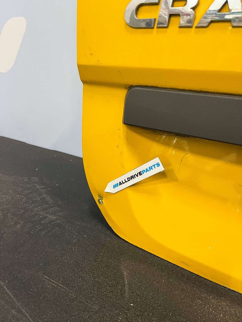 Volkswagen Crafter achterdeur links dicht geel H2 2E1827091N