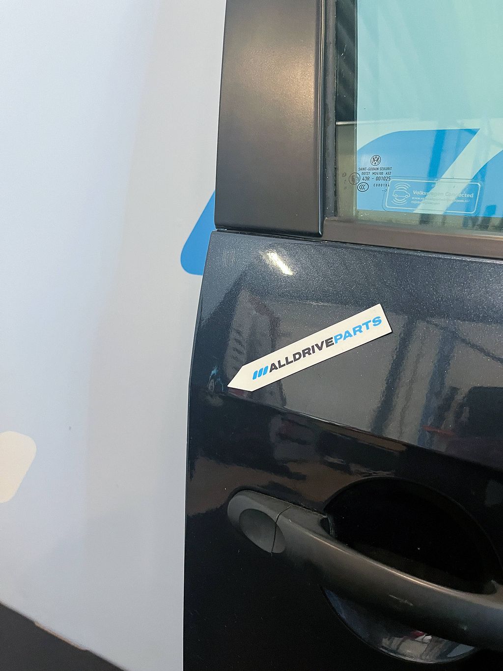 VW Caddy IV voorportier rechts LT5U Starlight Blue 2K5831056