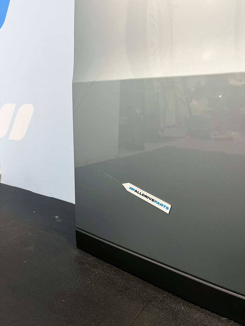 VW Crafter achterdeur rechts H2 LM7P zilvergrijs 7C3827092BR