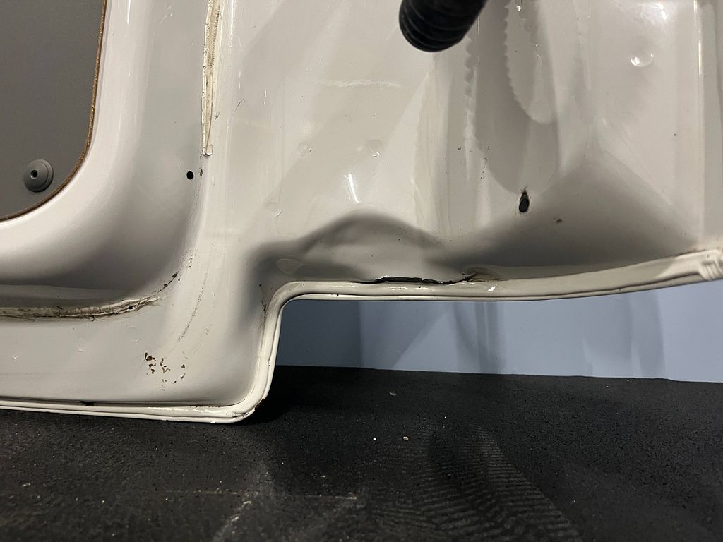 VW T6.1 Achterdeur links wit LB9A dicht 7H0827091AP